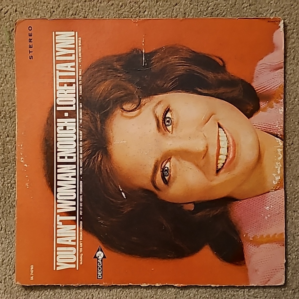 LORETTA Lynn You Ain't Women Enough Album LP Vinyl